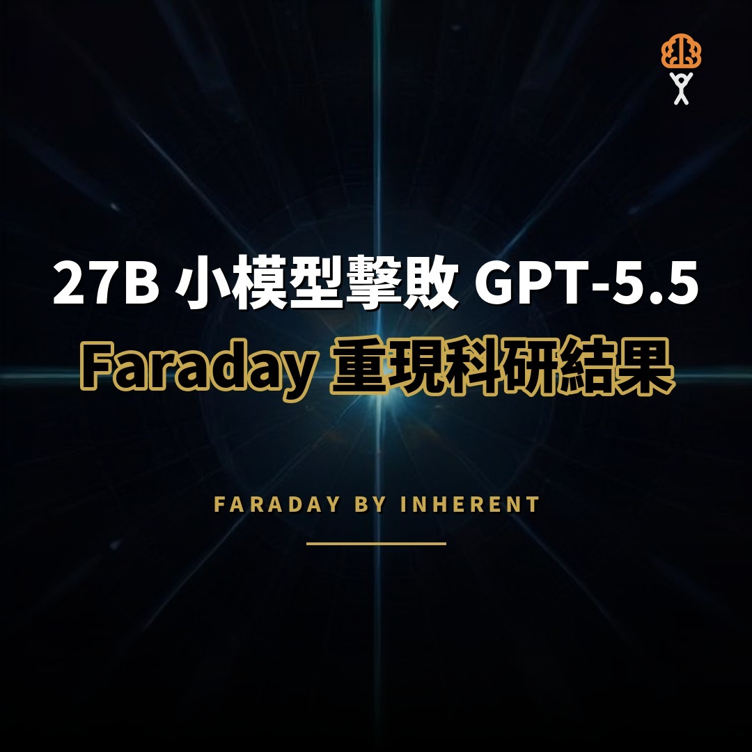 倫敦新創 Inherent：27B 小模型科研表現超越 GPT-5.5